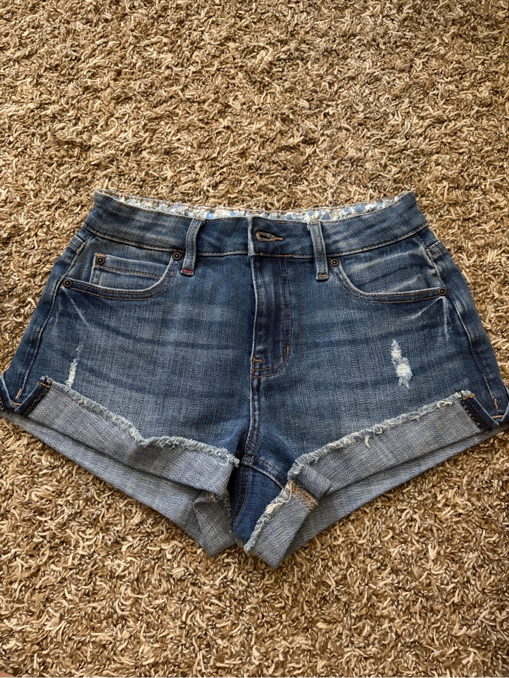 Idyllwind  Distressed Denim Cutoff Shorts